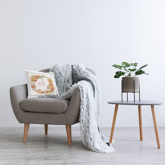 Stupell Industries Rustic Hello Fall Decorative Printed Throw Pillow